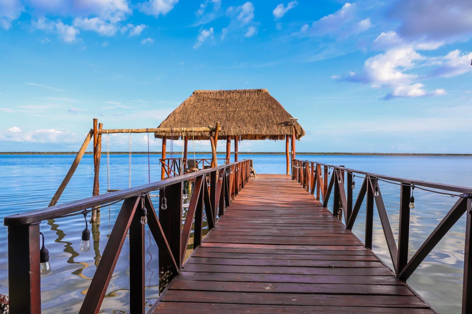 Casa Ak'Ab'Al Bacalar Hotel Kültér fotó